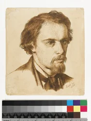 Zelfportret, 1855